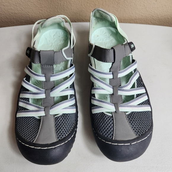 JBU by Jambu Womens Jetty Water/Hiking Closed Toe Gray/Mint Sandal-Size 6.5 - Picture 5 of 10
